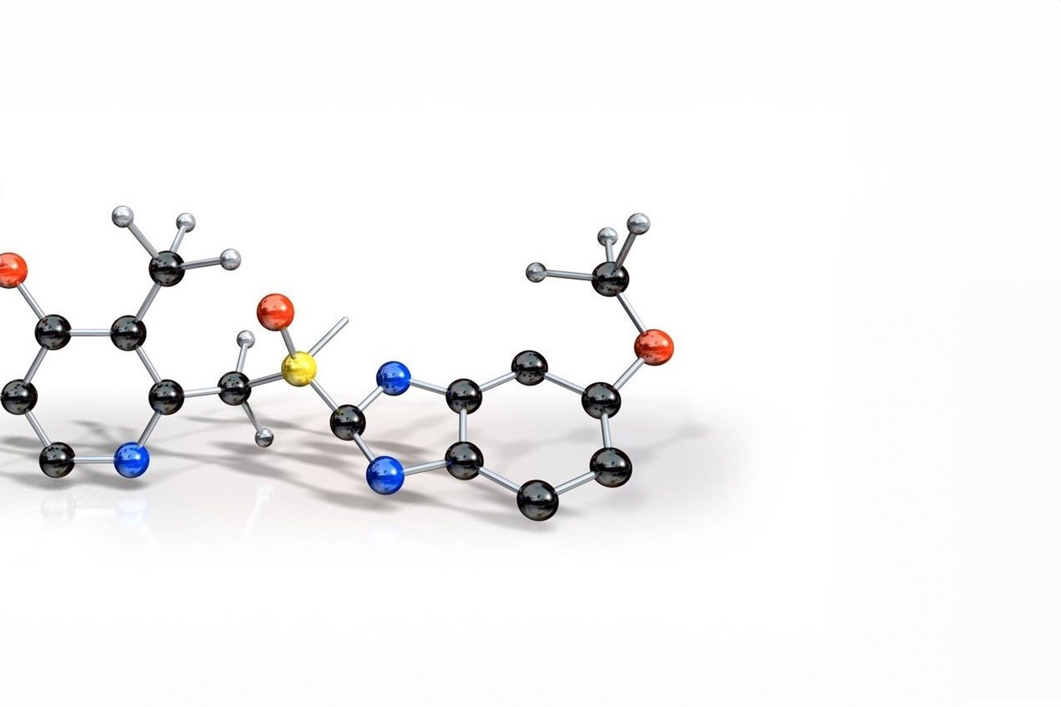 An animated molecule